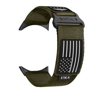 Strap for Google Pixel Watch 3 45mm Rugged Nylon Band with Chic Trim Sport Replacement Band for Google Smartwatch Pixel Watch 3/2/1