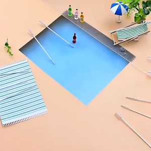 Lovable Stainless Steel Bottle Straw Brush Cleaning Brush for Tumbler Sippy Cup Bottle and Tube