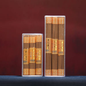 Natural Sandalwood Incense Sticks Indoor Aromatherapy Gift Box Solid Fragrance for Buddhist Offering And Worship