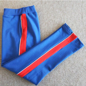 Thickened Fleece School Uniform Trousers for Middle And Primary Students High Waist Cotton Sports Pants All Seasons Style