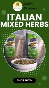 Greendahan Italian Mixed Herbs (Dried) 50g - Organic Herb