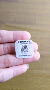 Renata SR927SW Baterai jam tangan Renata 395 SR927SW Silver 1.55V
