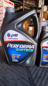 PTT PERFORMA GAS TECH น้ำมันเครื่อง เบนซิน ปตท. เพอร์ฟอร์มา แก๊ส เทค SAE 15W-40 *กดเลือกปริมาณ