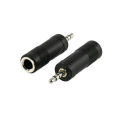 Converter,konverter jack mic sambungan besar ke kecil mono ukuran 6,5mm to audio 3,5mm. 