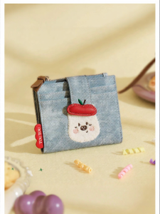 TOUTOU | Cute Jeans Wallet for Children Birthday Gift