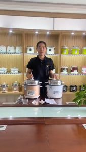 develope th หม้อหุงข้าว หม้อหุงข้าวไฟฟ้า หม้อหุงข้าวขนาดใหญ่ Rice Cooker ขนาด 1.5L กำลังไฟ 350W อเนกประสงค์ หุงข้าว ต้ม นึ่ง อูน ตูน