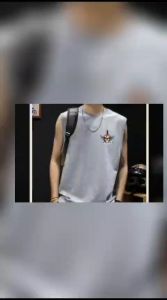 Baju Distro Tanpa Lengan & Ukuran ML XL XXL
