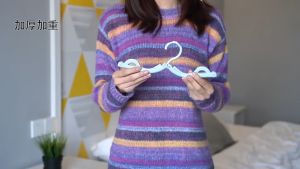 《SG Stock》2pcs Foldable travel clothes hanger portable Simple hangers Travel essentials