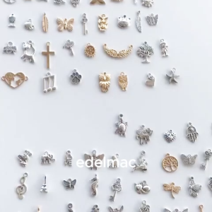 150pc Liontin Mainan Untuk Gelang Kalung Anting Aksesoris Sayap Salib Skull Love Kunci Gajah Paris