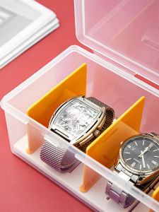 MRUN | Dustproof Transparent Watch Storage Box Organizer