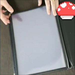 A4 Cover Pelindung Menu Restaurant Buku Menu Restoran Menu Covers