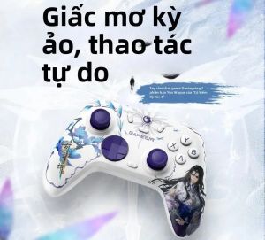 GameSir | Bộ điều khiển chơi game không dây phiên bản hợp tác Gai Shi Xiao Ji Qixingming 2 - Cloudless Moon dành cho PC Steam Bluetooth điện thoại Switch hỗ trợ chơi song hành hai người kỳ cảnh Hollow Knight