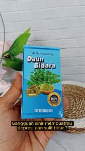 Kapsul Daun Bidara Asli - Obat Gangguan Sihir dan Jin - Herbal Penenang Stress Depresi