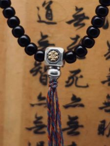 925 Silver Pure Silver 【Gesang Flower】 Three-Way Pendant National Style Design Three-Way Accessory Diameter 10mm Jewelry