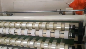 Packaging Tape CLEAR AND YELLOW Strong Adhesive Big Roll Packing And Binding Tape (size-300m) 1BOX-72PCS ( Luckuystar.shop.ph )