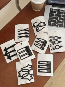 Cute Star Hairpin Side Bang Clip Cropped Hair Clip Storage BB Clip Heart Hairpin Rhinestone Small Clip Headwear Female