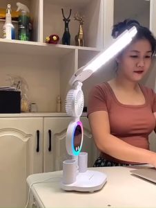 Đèn học tích điện Đèn Học Đèn Làm Việc Trang Trí Đèn Led chống cận để bàn LED 3 chế độ đọc sách máy tính làm việc màn hình LCD tích hợp pin 3200mAh sử dụng 4-12h Shop có bán Sỉ đại lý 0984651088
