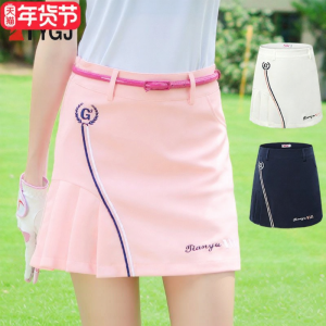 TTYGJ | Pleated Skirt Shorts Anti-Exposure Golf Tennis Skirt