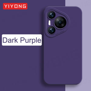 For Pura90s Pro Case YIYONG Silky Feel Liquid Silicone Soft Cover For Huawei Pura 90s Pro Max 70 80 Ultra Pura70 Phone Cases