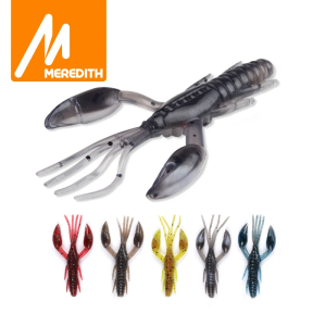 Meredith | MEREDITH Dolive Craw Fishing Lures 50mm 65mm 80mm Craws Shrimp Soft Lure Fishing Bait Wobblers Bass Lures Soft Silicone