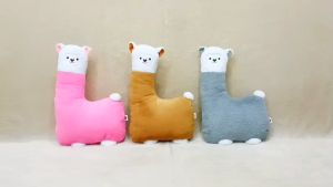 Bantal Boneka Llama Alpaca & Boneka Llama Alpaca Warna-Warni