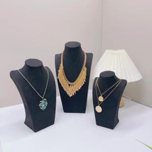 Giá Đỡ Trưng Bày Trang Sức Móc Treo Nhung Đen Hộp Đựng Trang Sức Giá Để Đồ Trang Sức Dùng Cho Nhà Cửa Cửa Hàng Di Động Đóng Gói & Trưng Bày Trang Sức