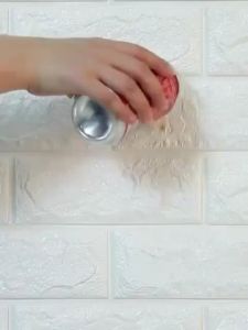 Wallpaper Stiker Motif Bata 3D Wallfoam Bata Wallsticker Waterproof Brick Sticker Foam