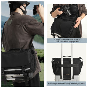 Tigernu Men s Shoulder Bags Waterproof Camera Bag Fashion Messenger Bag For Men Crossbody Bags Outdoor Pack Video Bag 8953