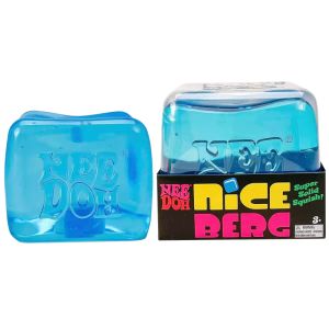 Schylling Nee Doh Oversized Nice Cube 8 To 8.5 CM Slow Rebound Non Toxic Blind Box Sensory Toy For ADHD Autism