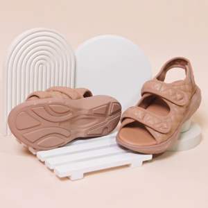 Sandal Wanita LAPEPA Sepatu Sendal Wanita Casual Wedges ZAHRA Model Ban dua Strap Tali belakang Hak 4 cm Sendal Gunung Gladiator Premium