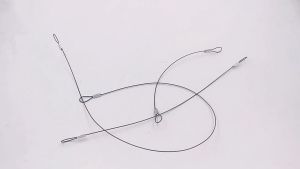 30CM/60CM Stainless Steel Lanyard Cord Wrist String Hand for GoPro Sport Camera Accessories