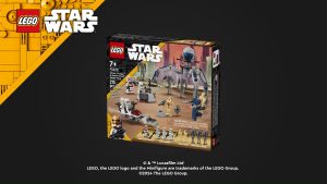 LEGO Star Wars 75372 Clone Trooper & Battle Droid Battle Pack Building Set (215 Pieces)