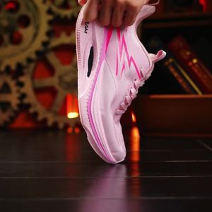 Mens lightweight Carbon Plate Running Shoes Breathable Mesh Sports Shoes Cushion Sports Training Marathon Sports Shoes Women