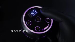 หม้อแปลงเครื่องสัก ออโรร่า 2 หม้อแปลงสัก Tattoo Power Supply Aurora 2