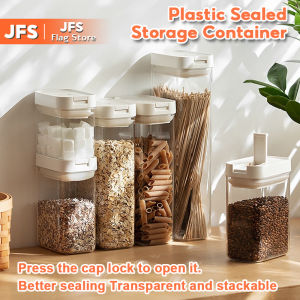 JFS Kitchen food storage refrigerator storage box airtight container Kitchen Pantry Organizer Dry Powder Baking Ant Proof Storage