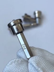 10pcs Mata Obeng Magnet / Mata Obeng Hex Shank Magnetik 1/4\" Gypsum