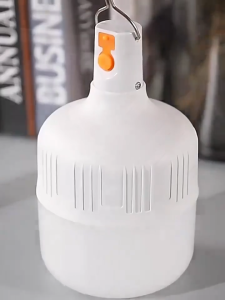 100W/200W/300W/400w Lampu Led Pasar Malam Rechargeable Bulb Emergency Light Camping Light Emergency Lampu Night Market