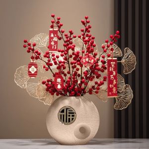 New Year Decorative Ornaments Snake Year Spring Festival Celebration Living Room Atmosphere Arrangement Ceramic Handmade Gifts