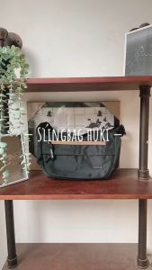 Tas Selempang  pria keren Distro Pushop Pria dan Wanita / Slingbag Huki terlaris kekinian terbaru