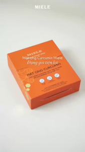 Hộp Stick 15 Gói Mật Ong Curcumin 15g Tiện Lợi Miele
