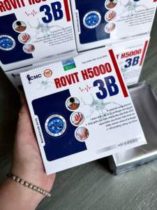 Rovit h 5000 3B hộp 100 viên hỗ trợ đau nhức thần kinh tê bì tay chân mất ngủ