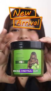 HAIR MASK CINDYNAL Masker Rambut Olive Treatment Creambath / Perawatan Rambut Kusut dan Kering 500gr