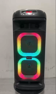 Speaker BTS-2260 Brodu Dual 6.5 inch Bluetooth Speaker With Rechargeable Wireless Microphone