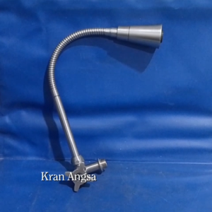 Kran Angsa Flex Model Terompet GZR S1-205 SS Silver