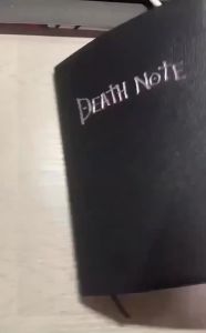 Bandai | Death Note Anime Lớn Trường Học Sổ Tay Có Thể Thu Thập Viết Nhật Ký Nhật Ký Người Lập Kế Hoạch Cho Người Hâm Mộ Cosplay Chống Đỡ Chủ Đề Văn Phòng Phẩm