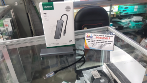 Bộ Chia USB C Ra 4 USB 3.0 + USB C Võ Nhựa - UGREEN 70336