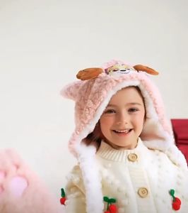 Paw kid hat warmer! หมวกกันหนาวเด็ก paw patrol เป็นแบบ 2 in 1 เป็นหมวก freesize ครอบถึงหู (CAP199)