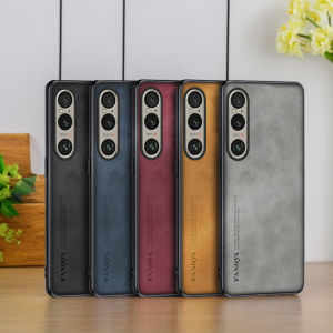 เคสโทรศัพท์ Sony Xperia 1V แบบครอบเต็มขอบนิ้ว หนังยางนุ่ม ป้องกันรอยนิ้วมือ ป้องกันการตกหล่น กล้องด้านหลังพร้อมรูเล็ก