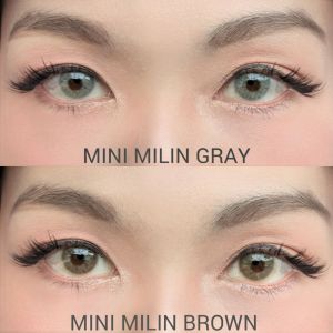 PREMIUM MINI MILIN Gray UV Block Power 0~600 Contact Lens 14.5mm