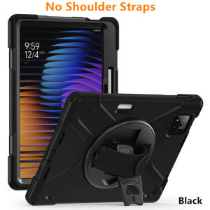 LFOIQN Kids Rugged Case For Xiaomi Pad8 Pad 5 6 7 8 Case for Xiaomi Mi Pad 5 6 7 8 Pro 11" 11.2 Poco Pad X1 Tablet Stand Cover